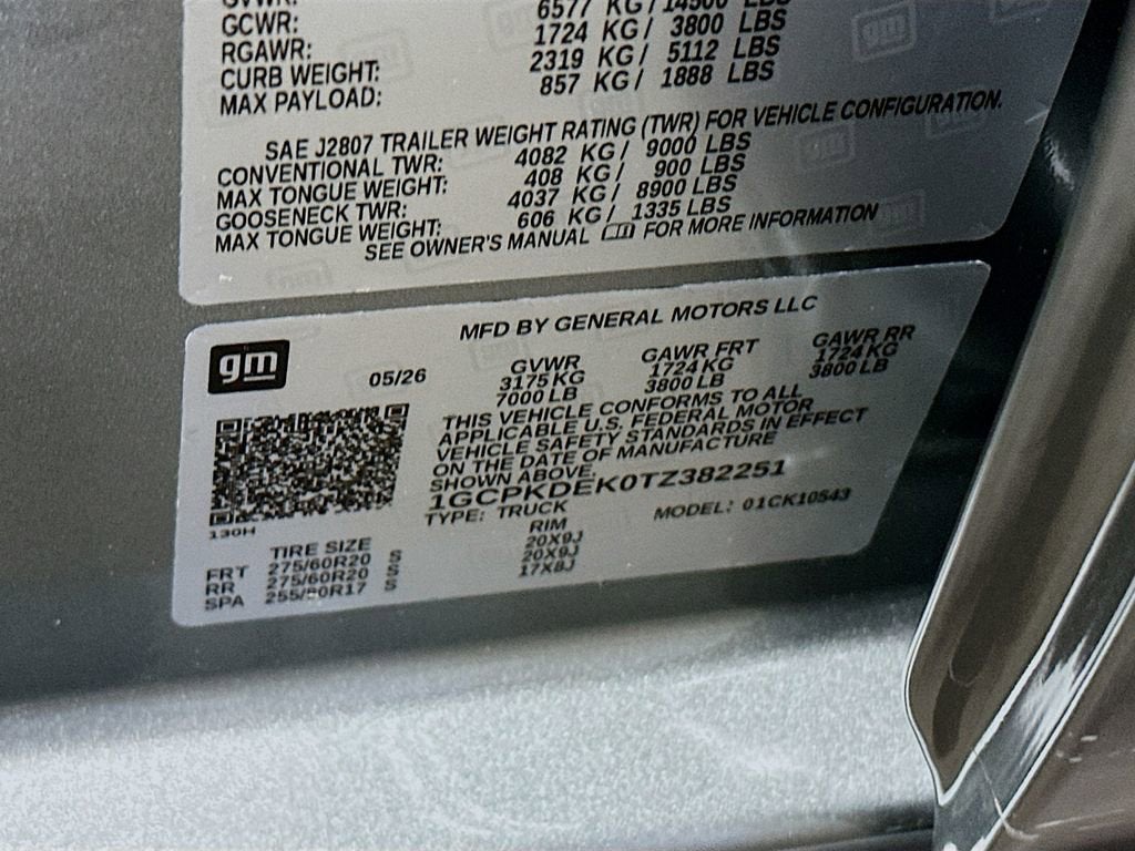 2026 Chevrolet Silverado 1500 LT