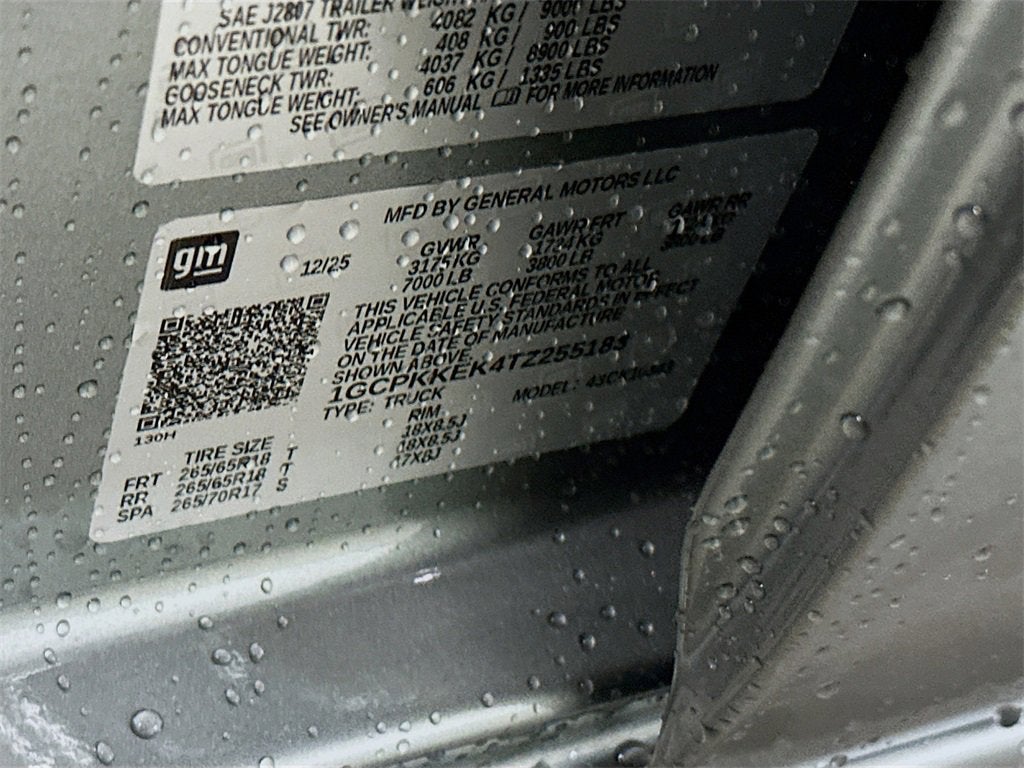 2026 Chevrolet Silverado 1500 LT (2FL)