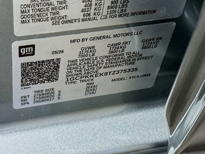 2026 Chevrolet Silverado 1500 LT (2FL)