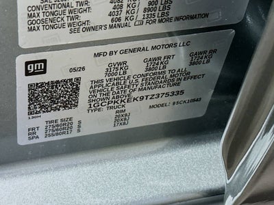 2026 Chevrolet Silverado 1500 LT (2FL)