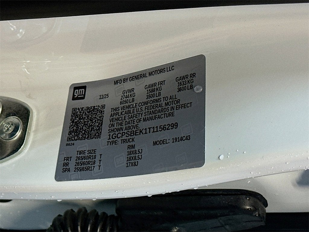 2026 Chevrolet Colorado WT