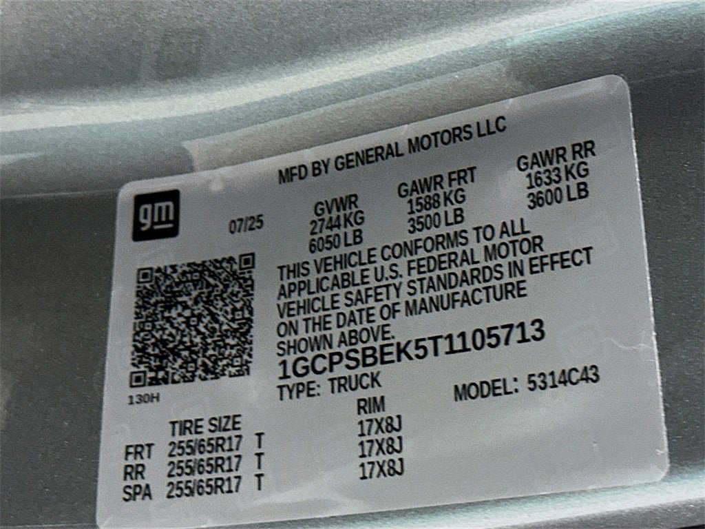 2026 Chevrolet Colorado WT