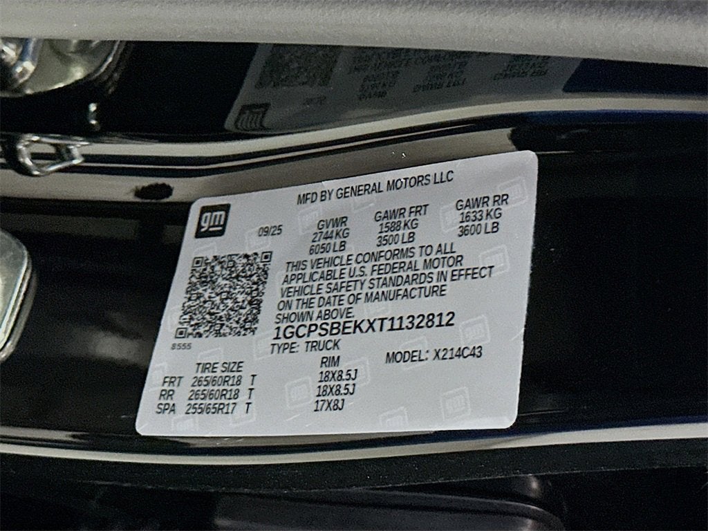 2026 Chevrolet Colorado WT