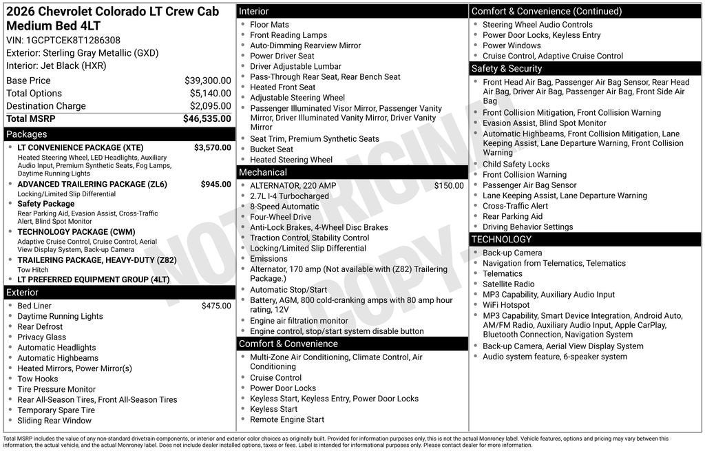 2026 Chevrolet Colorado LT