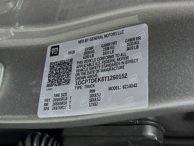 2026 Chevrolet Colorado Z71