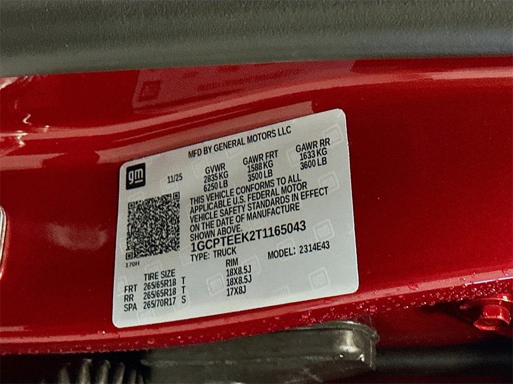 2026 Chevrolet Colorado Trail Boss