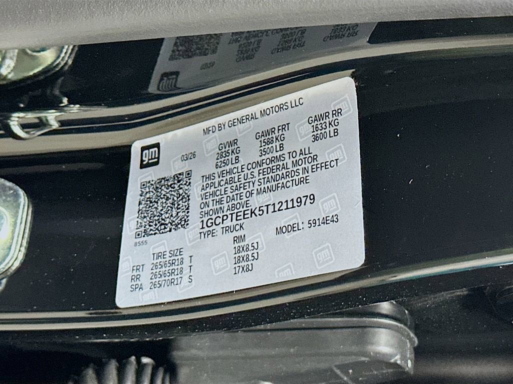 2026 Chevrolet Colorado Trail Boss