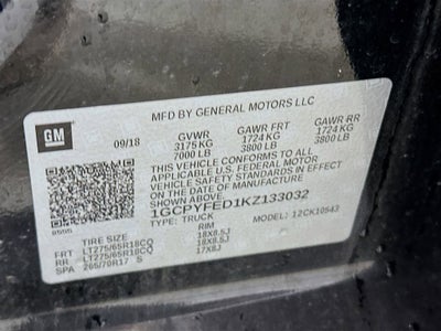 2019 Chevrolet Silverado 1500 LT Trail Boss