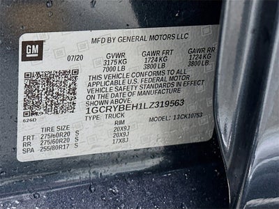 2020 Chevrolet Silverado 1500 Custom