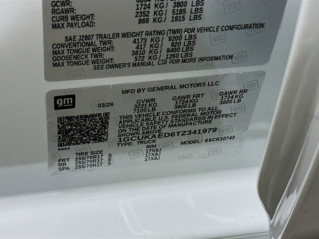 2026 Chevrolet Silverado 1500 WT