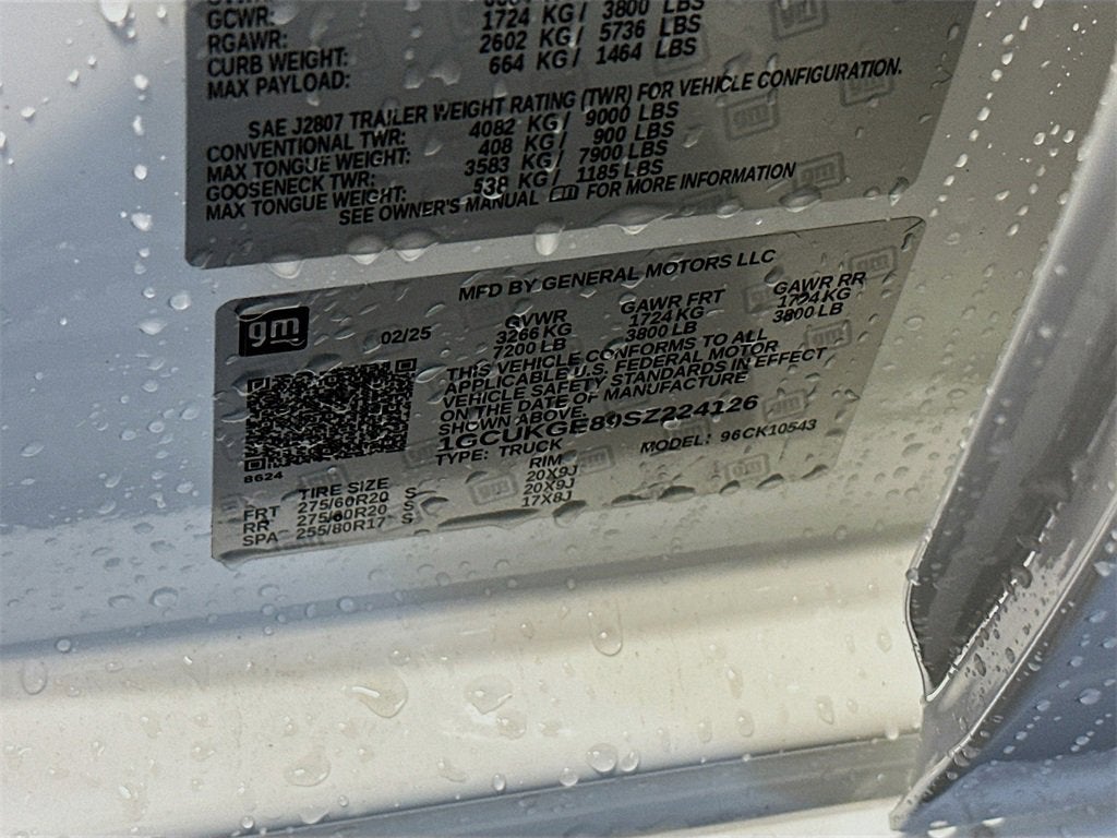 2025 Chevrolet Silverado 1500 LTZ