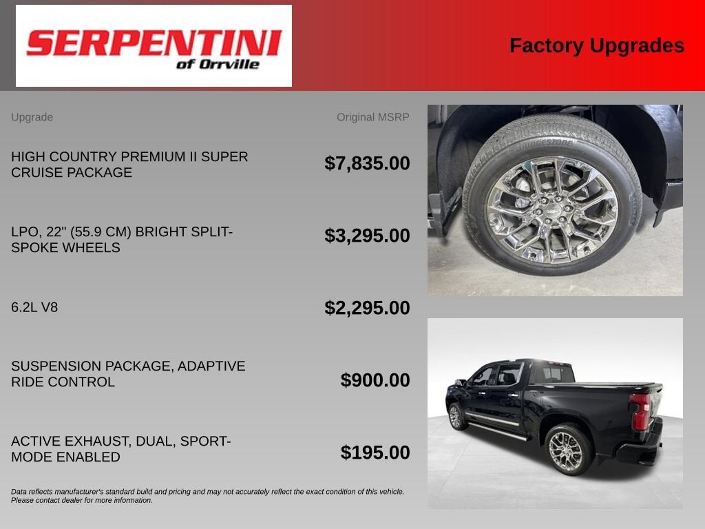 2025 Chevrolet Silverado 1500 High Country
