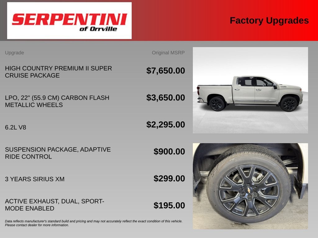 2026 Chevrolet Silverado 1500 High Country