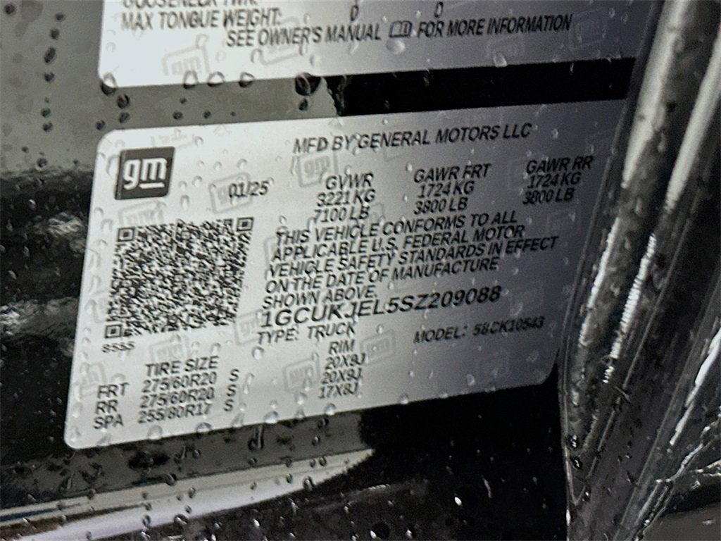 2025 Chevrolet Silverado 1500 High Country