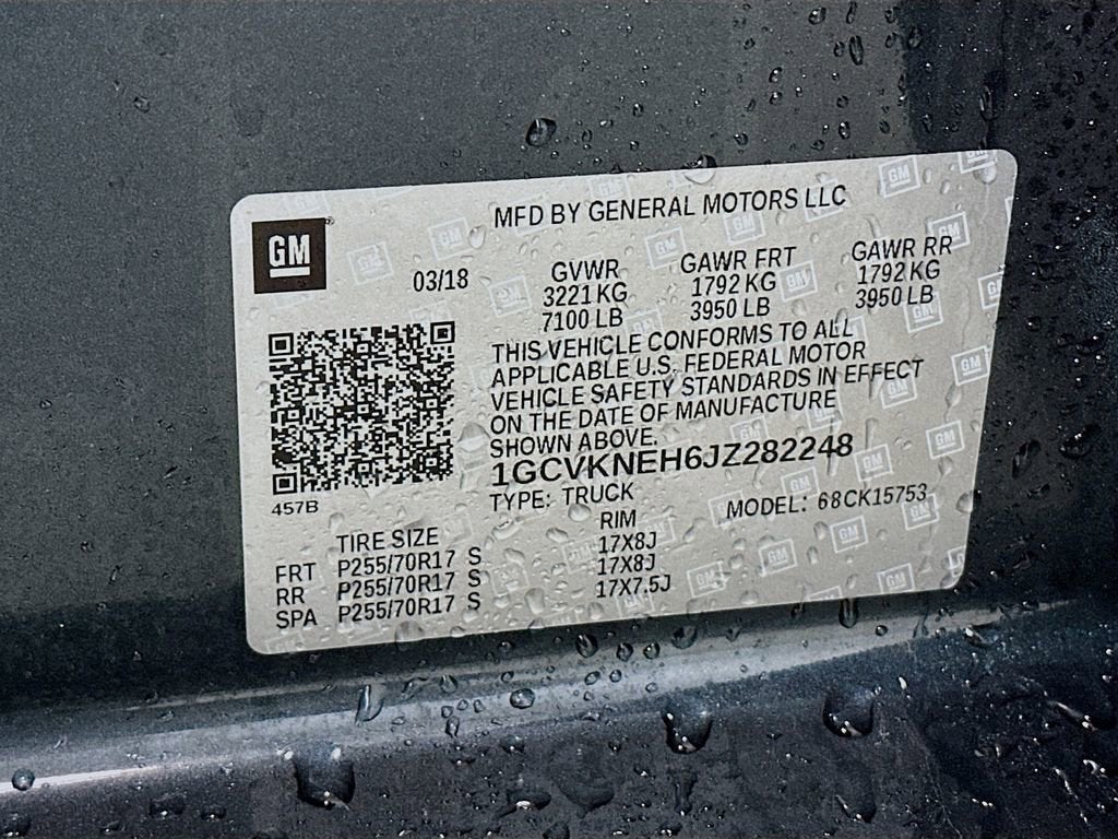 2018 Chevrolet Silverado 1500 Work Truck
