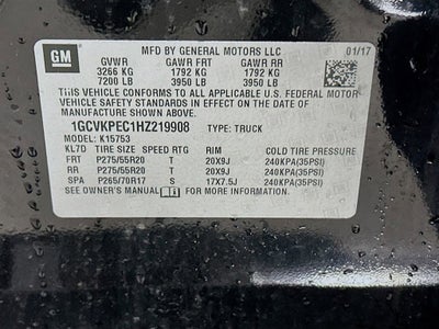 2017 Chevrolet Silverado 1500 Custom