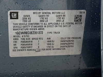 2014 Chevrolet Silverado 1500 LT