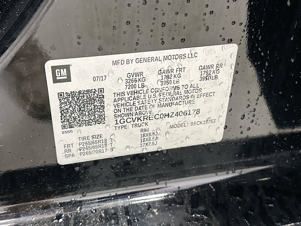 2017 Chevrolet Silverado 1500 LT