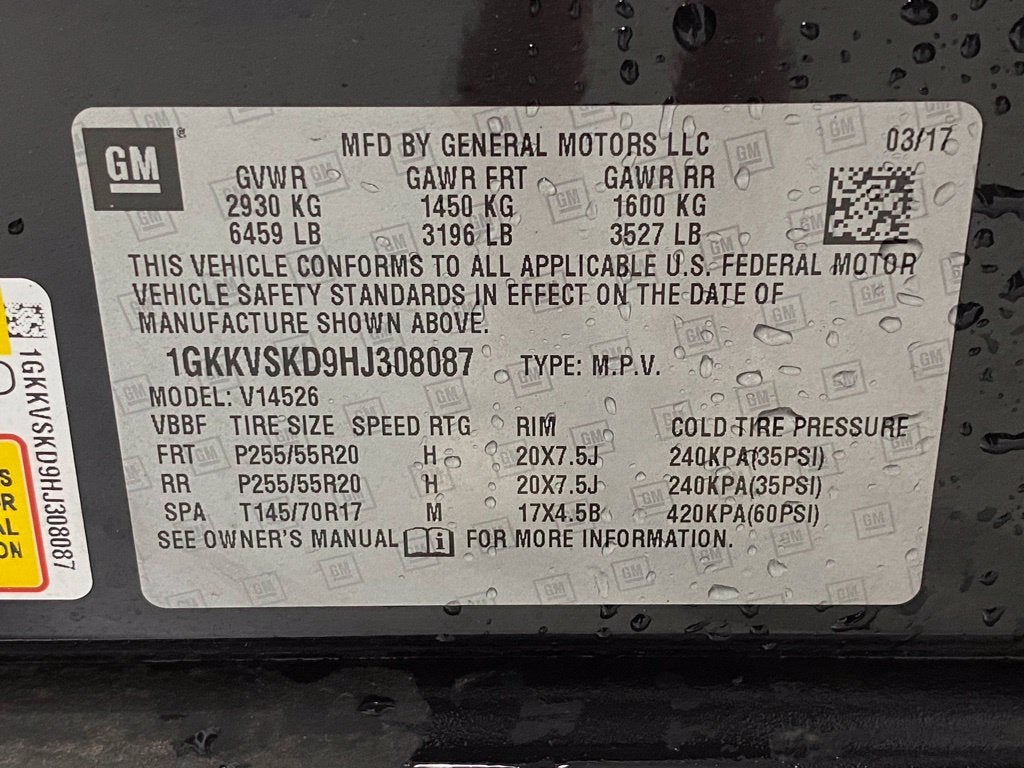 2017 GMC Acadia Limited Limited