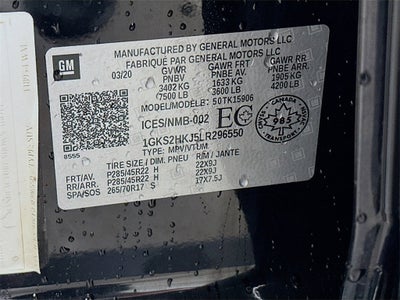 2020 GMC Yukon XL Denali