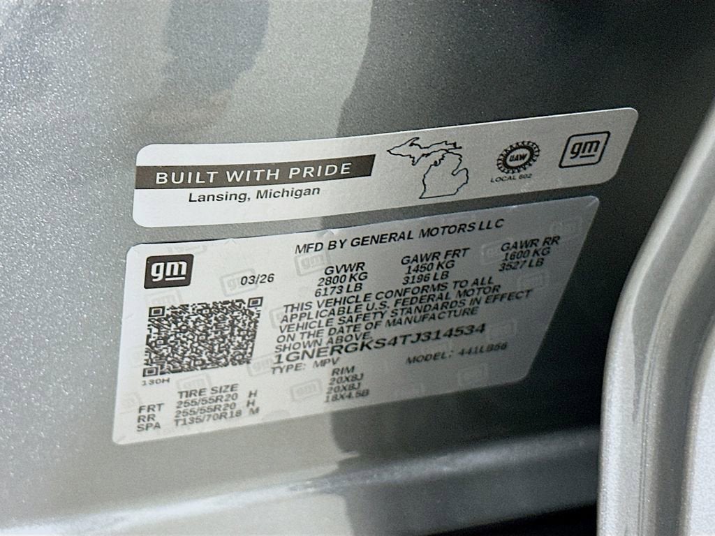 2026 Chevrolet Traverse LT