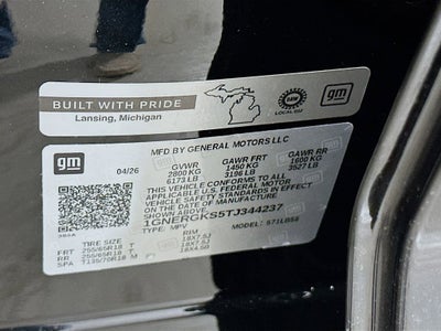 2026 Chevrolet Traverse LT
