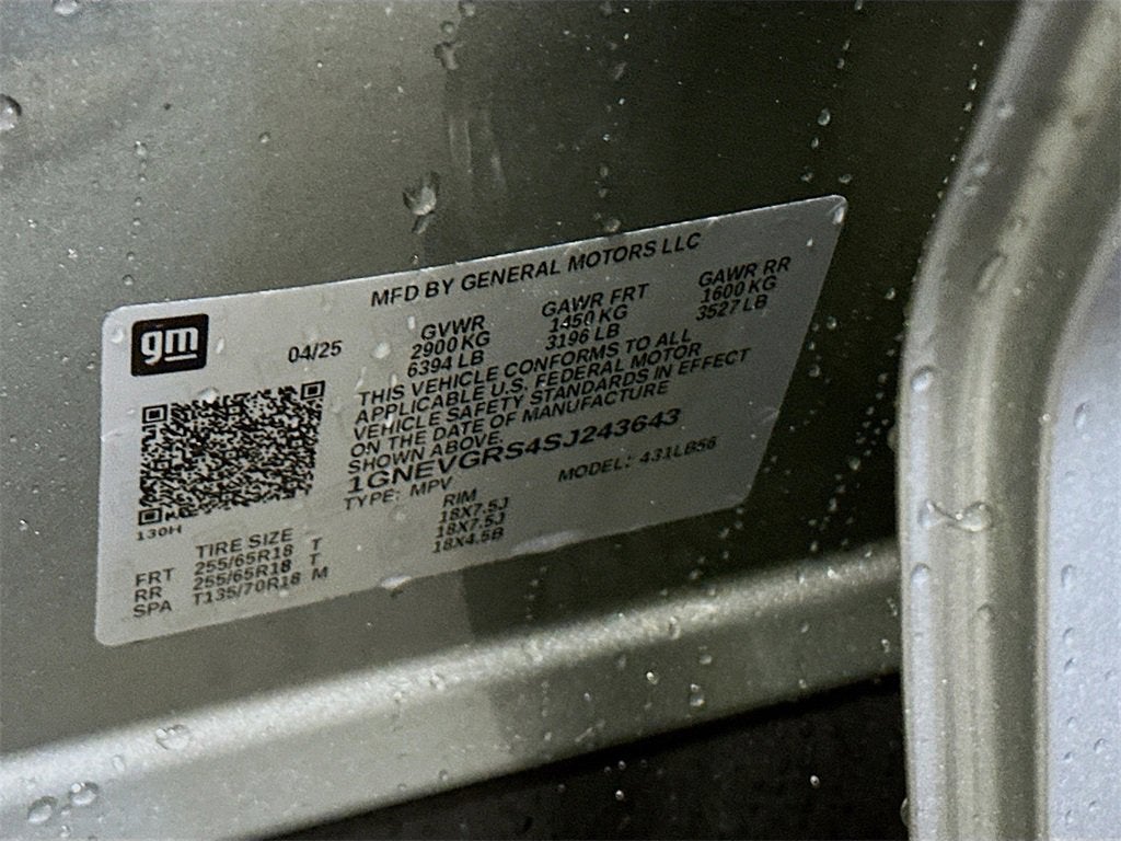 2025 Chevrolet Traverse LT