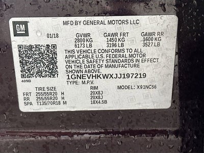 2018 Chevrolet Traverse LT Leather