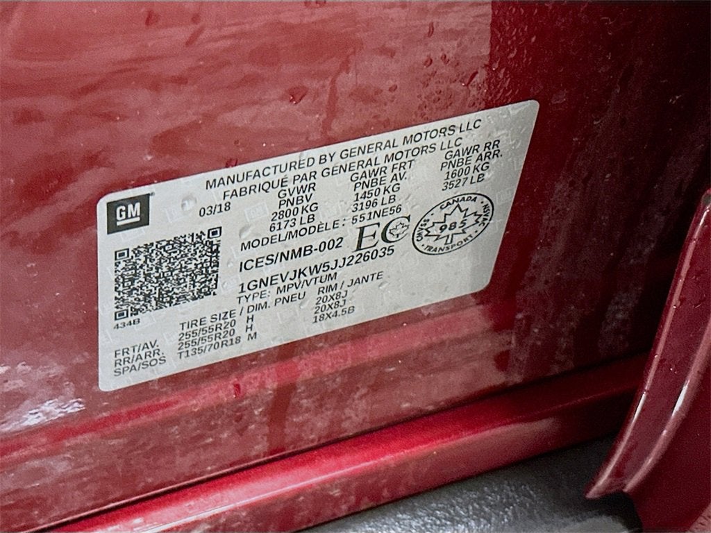 2018 Chevrolet Traverse Premier