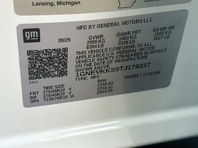 2026 Chevrolet Traverse High Country