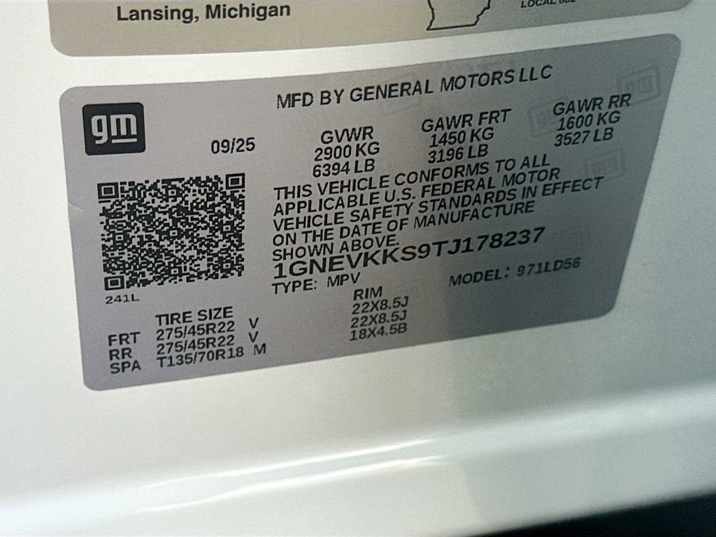 2026 Chevrolet Traverse High Country