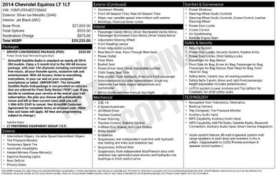2014 Chevrolet Equinox LT