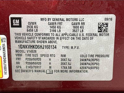 2017 Chevrolet Traverse LT