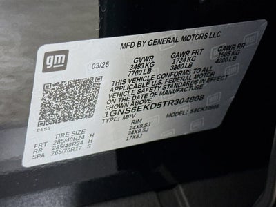 2026 Chevrolet Suburban RST