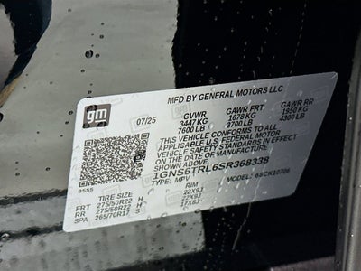 2025 Chevrolet Tahoe High Country