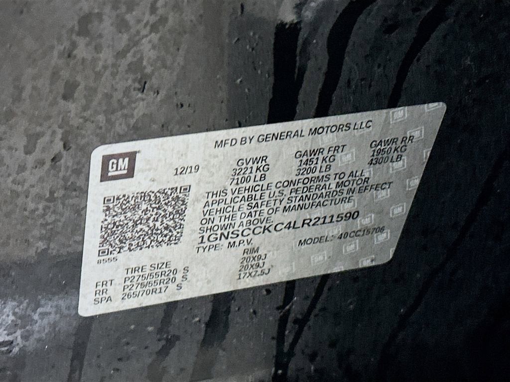 2020 Chevrolet Tahoe Premier