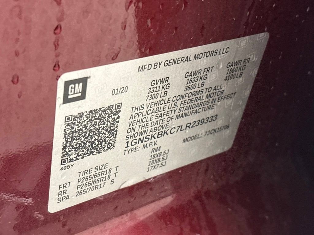 2020 Chevrolet Tahoe LT