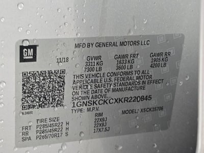 2019 Chevrolet Tahoe Premier