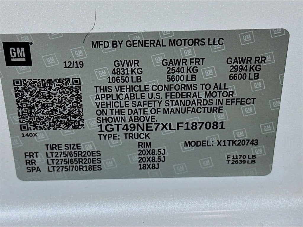 2020 GMC Sierra 2500 HD SLT