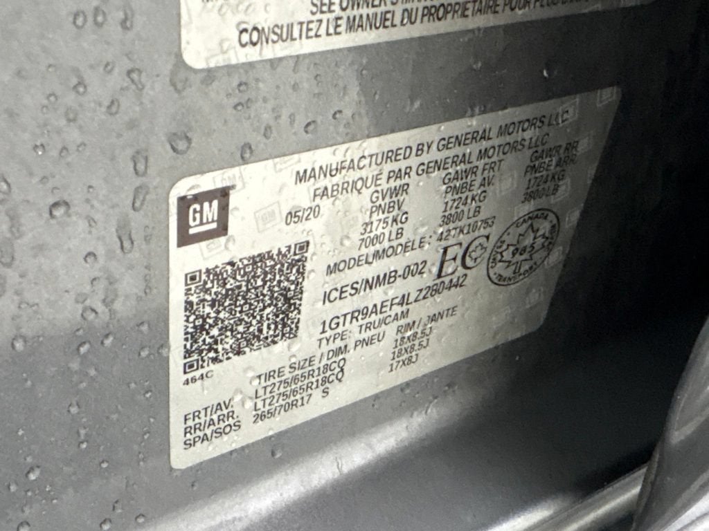 2020 GMC Sierra 1500 Base