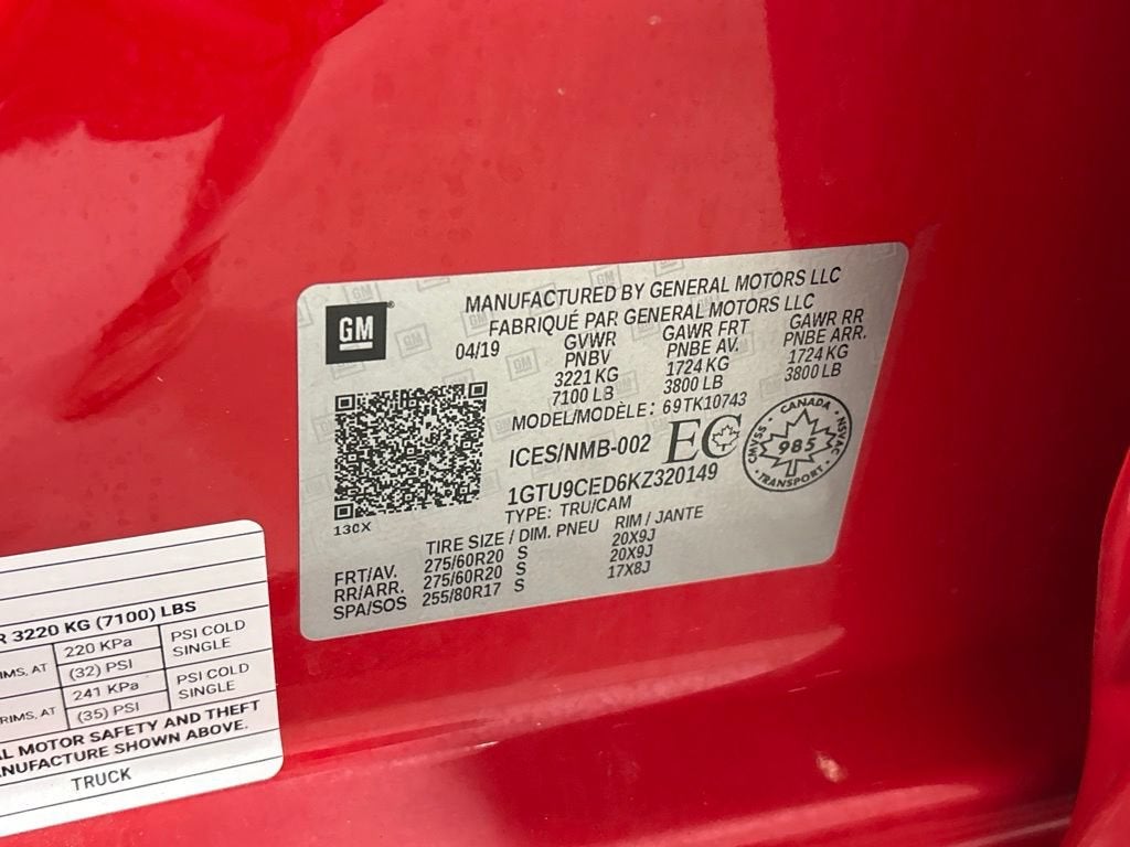 2019 GMC Sierra 1500 Elevation