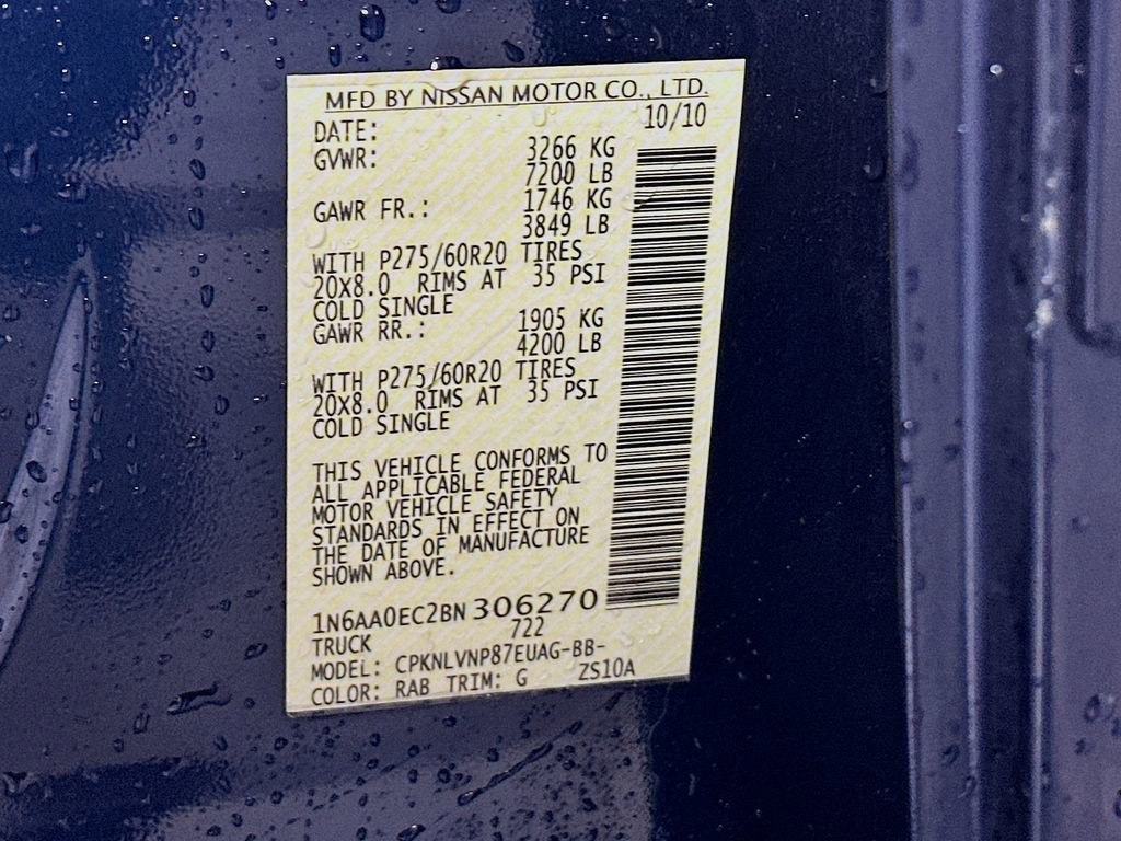 2011 Nissan Titan SL