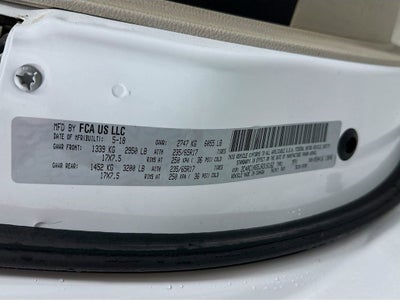 2018 Chrysler Pacifica L