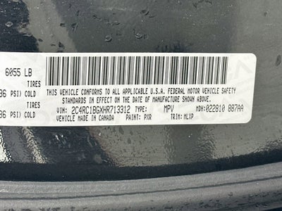 2017 Chrysler Pacifica Touring-L
