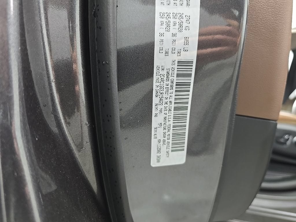 2018 Chrysler Pacifica Limited