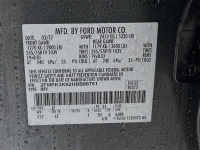 2017 Ford Edge Titanium