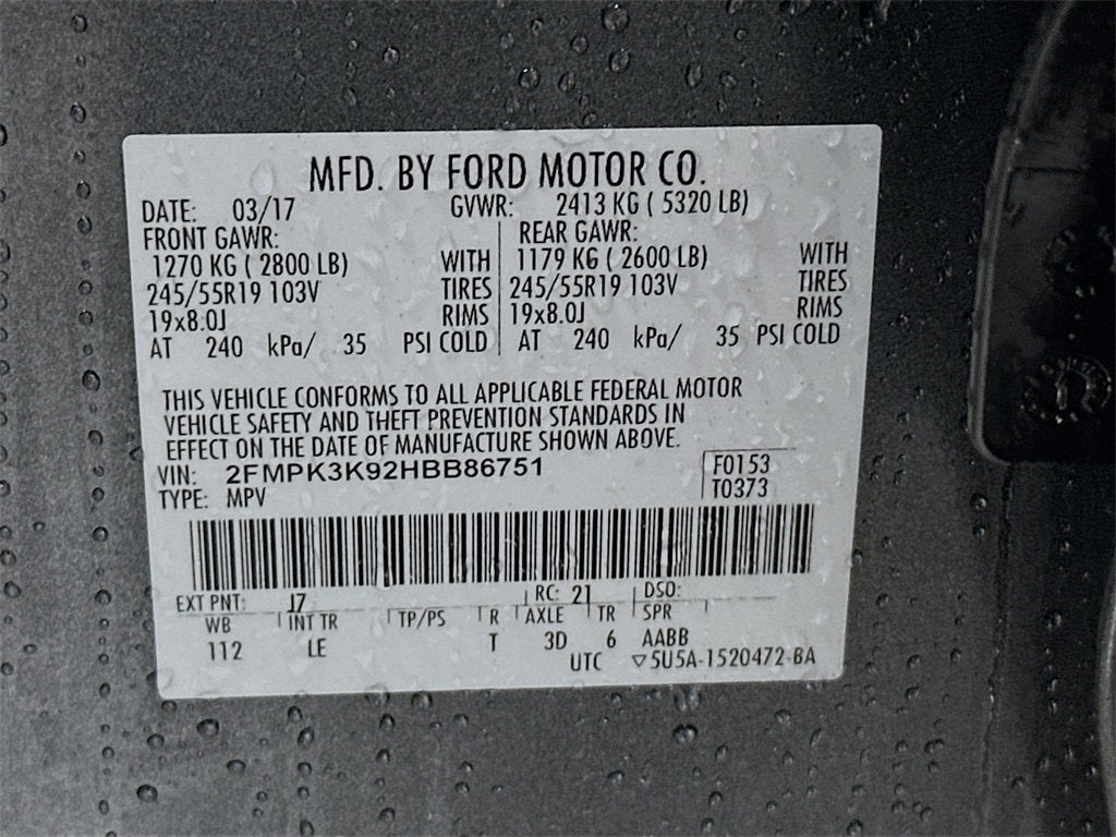 2017 Ford Edge Titanium