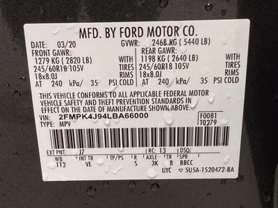 2020 Ford Edge SEL