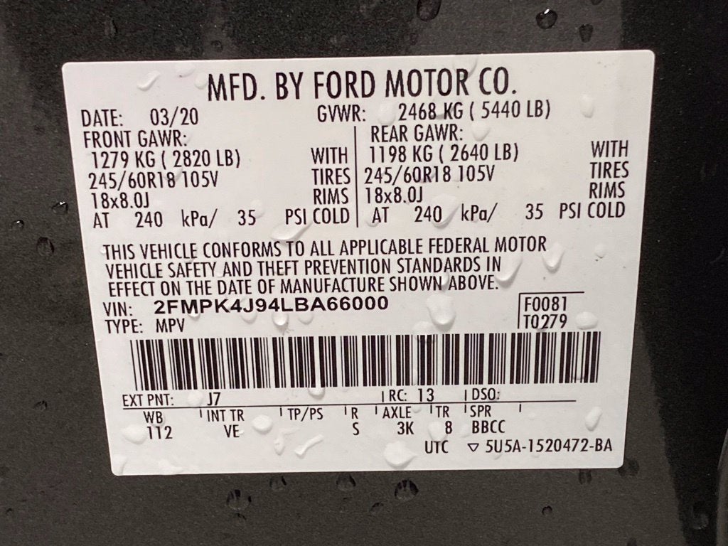 2020 Ford Edge SEL
