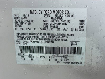 2015 Ford Edge Titanium